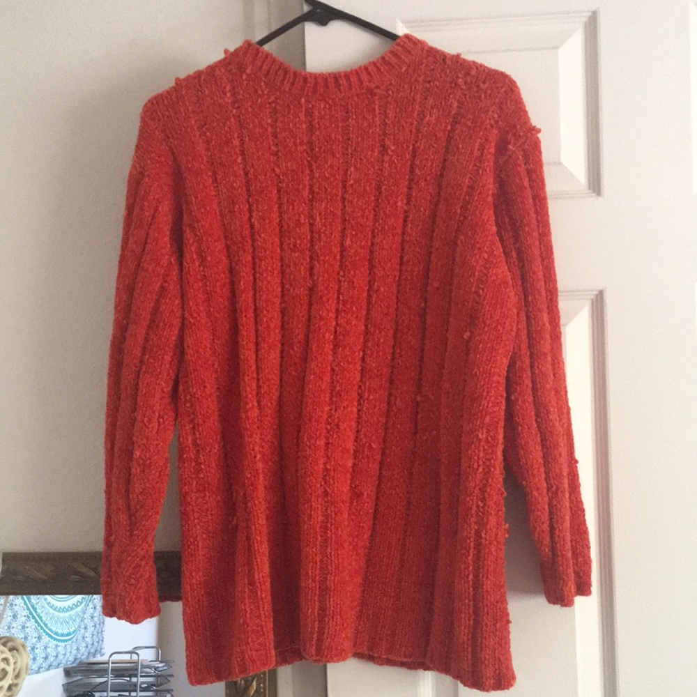 Vintage Chunky Knit Fuzzy Sweater
